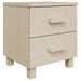 Noptiere HAMAR 2 buc, maro miere, 40x35x44,5 cm, lemn masiv pin - WALTI WALTI