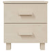 Noptiere HAMAR 2 buc, maro miere, 40x35x44,5 cm, lemn masiv pin - WALTI WALTI