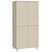 Dulap haine „HAMAR” maro miere 89x50x180 cm, lemn masiv de pin - WALTI WALTI
