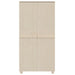Dulap haine „HAMAR” maro miere 89x50x180 cm, lemn masiv de pin - WALTI WALTI