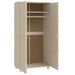 Dulap haine „HAMAR” maro miere 89x50x180 cm, lemn masiv de pin - WALTI WALTI