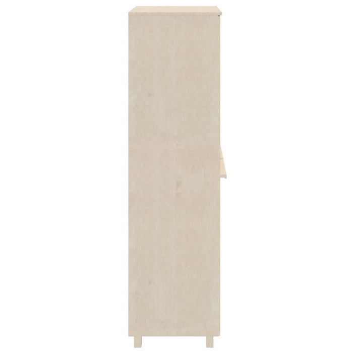 Dulap haine „HAMAR” maro miere 89x50x180 cm, lemn masiv de pin - WALTI WALTI