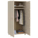 Dulap haine „HAMAR” maro miere 89x50x180 cm, lemn masiv de pin - WALTI WALTI