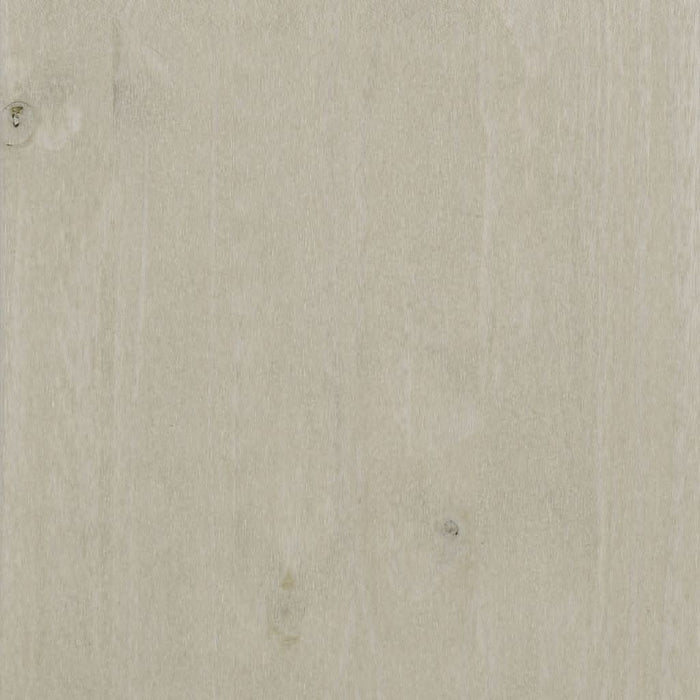 Dulap haine „HAMAR”, alb, 89x50x180 cm, lemn masiv de pin - WALTI WALTI