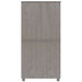 Dulap haine „HAMAR” gri deschis 89x50x180 cm, lemn masiv de pin - WALTI WALTI