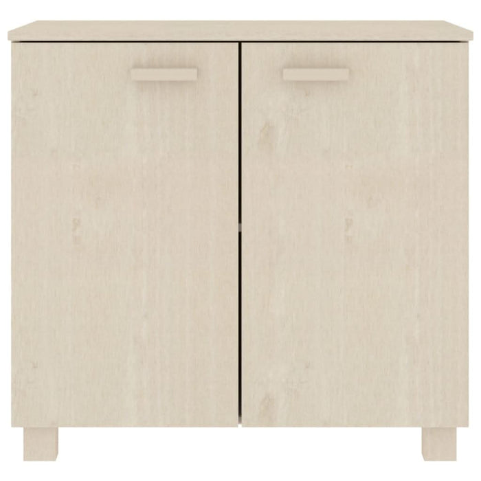 Dulap „HAMAR”, maro miere, 85x35x80 cm, lemn masiv de pin - WALTI WALTI