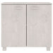Dulap „HAMAR”, alb, 85x35x80 cm, lemn masiv de pin - WALTI WALTI