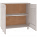Dulap „HAMAR”, alb, 85x35x80 cm, lemn masiv de pin - WALTI WALTI