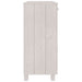 Dulap „HAMAR”, alb, 85x35x80 cm, lemn masiv de pin - WALTI WALTI