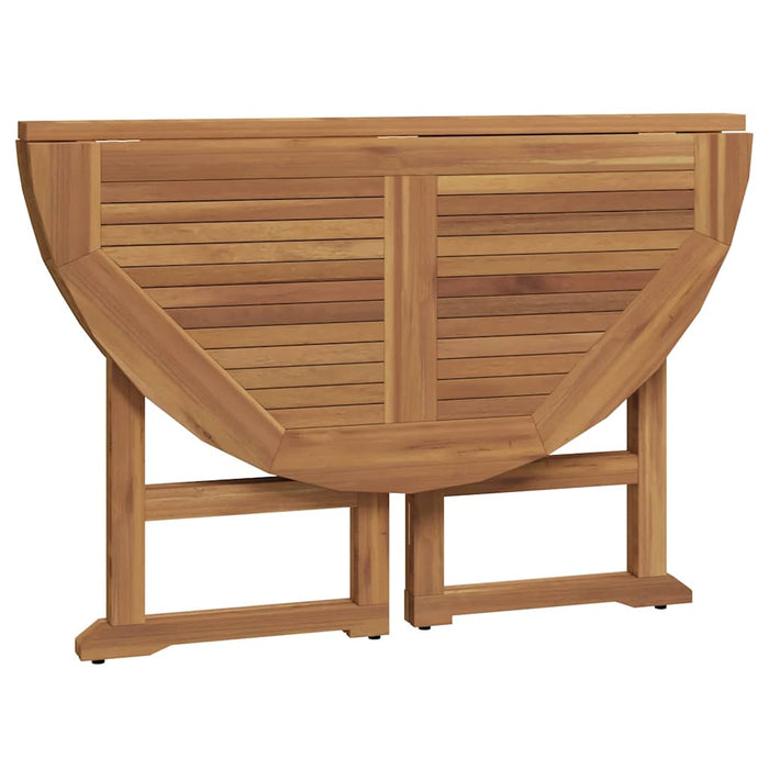Set de mobilier de exterior pliabil, 5 piese, lemn masiv de tec - WALTI WALTI