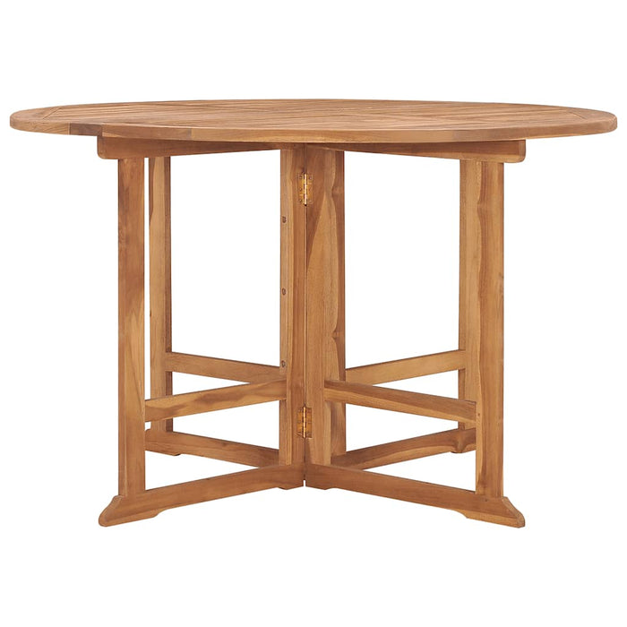 Set de mobilier de exterior pliabil, 5 piese, lemn masiv de tec - WALTI WALTI