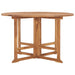 Set de mobilier de exterior pliabil, 5 piese, lemn masiv de tec - WALTI WALTI