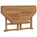 Set mobilier de exterior pliabil, 5 piese, lemn masiv de tec - WALTI WALTI