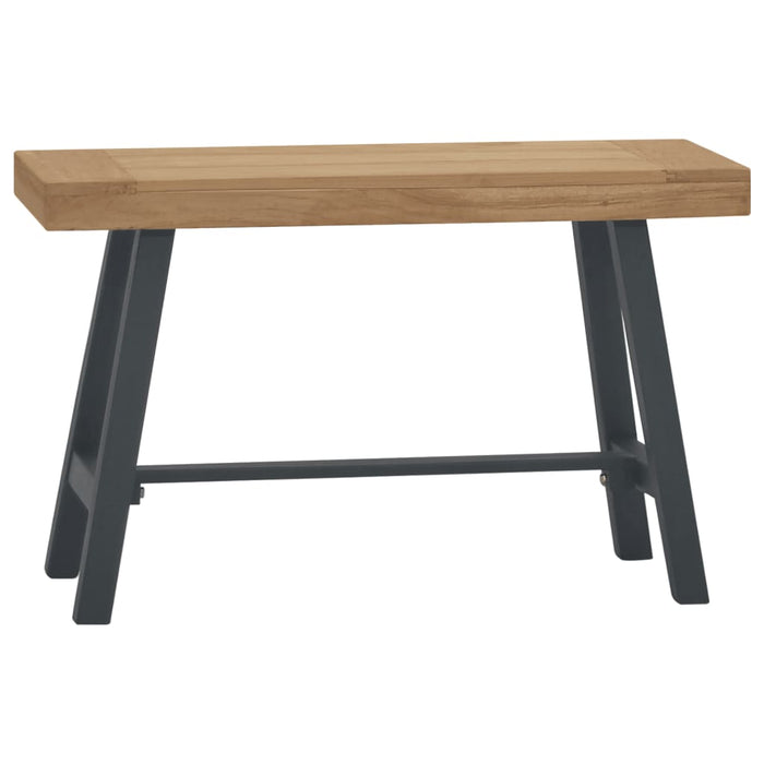 Bancă, 80 cm, lemn masiv de tec - WALTI WALTI