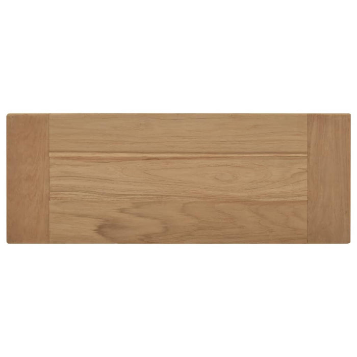 Bancă, 80 cm, lemn masiv de tec - WALTI WALTI