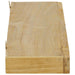 Rafturi de perete, 2 buc., 90x15x4 cm, lemn masiv de tec - WALTI WALTI