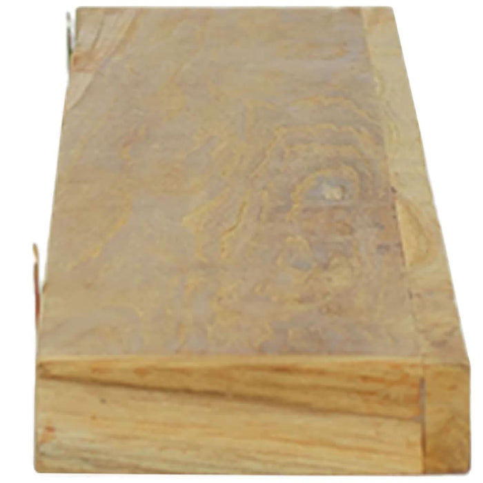 Rafturi de perete, 2 buc., 110x15x4 cm, lemn masiv de tec - WALTI WALTI