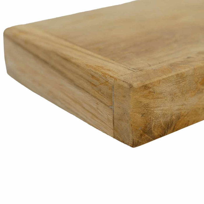 Rafturi de perete, 2 buc., 110x15x4 cm, lemn masiv de tec - WALTI WALTI
