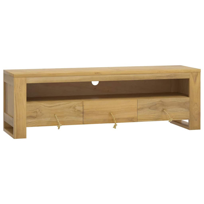 Comodă TV, 110x30x35 cm, lemn masiv de tec WALTI