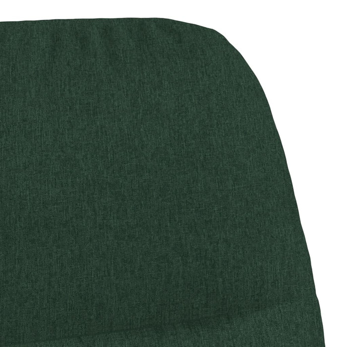 Scaun de relaxare, verde închis, material textil - WALTI WALTI