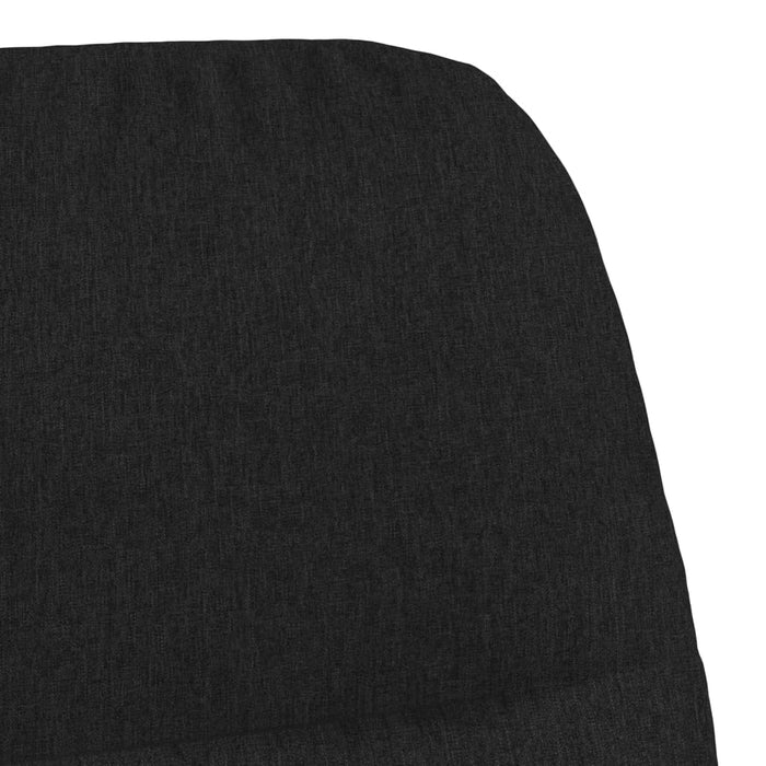 Scaun de relaxare, negru, material textil - WALTI WALTI