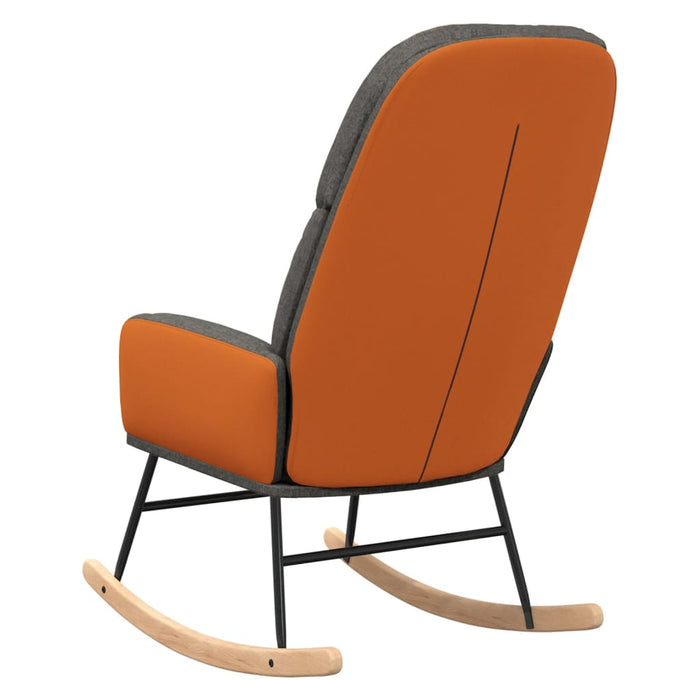 Scaun balansoar, gri închis, material textil - WALTI WALTI