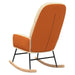 Scaun balansoar, alb crem, material textil - WALTI WALTI
