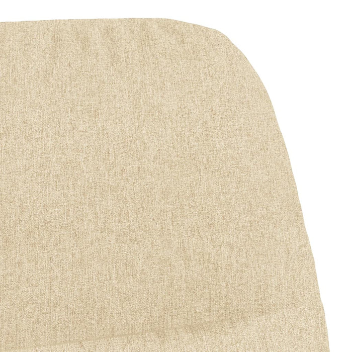 Scaun balansoar, alb crem, material textil - WALTI WALTI