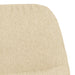 Scaun balansoar, alb crem, material textil - WALTI WALTI
