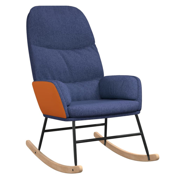 Scaun balansoar, albastru, material textil - WALTI WALTI