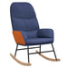 Scaun balansoar, albastru, material textil - WALTI WALTI