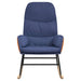 Scaun balansoar, albastru, material textil - WALTI WALTI