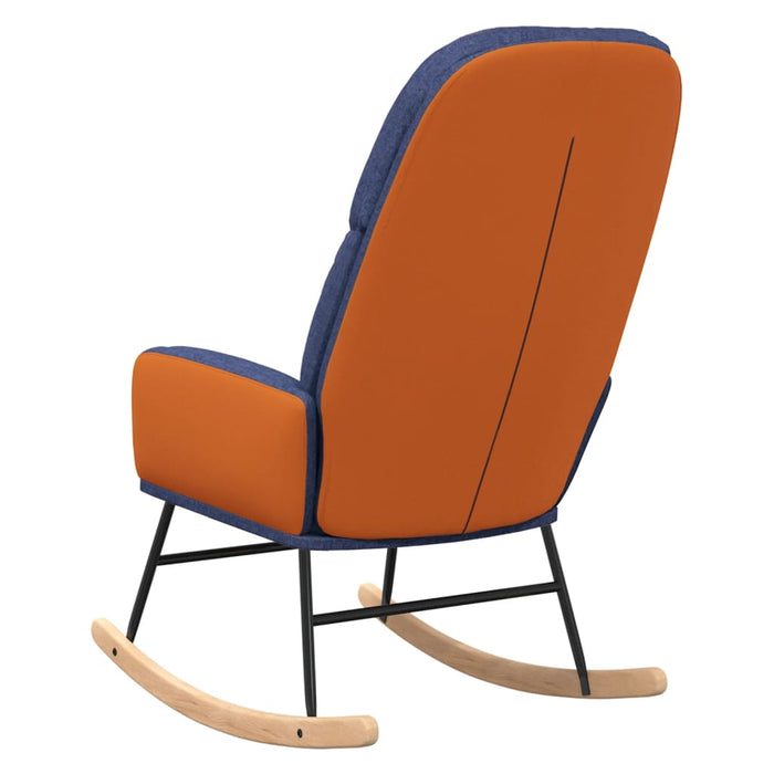 Scaun balansoar, albastru, material textil - WALTI WALTI