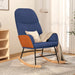 Scaun balansoar, albastru, material textil - WALTI WALTI