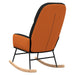 Scaun balansoar, negru, material textil - WALTI WALTI