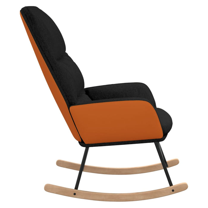 Scaun balansoar, negru, material textil - WALTI WALTI