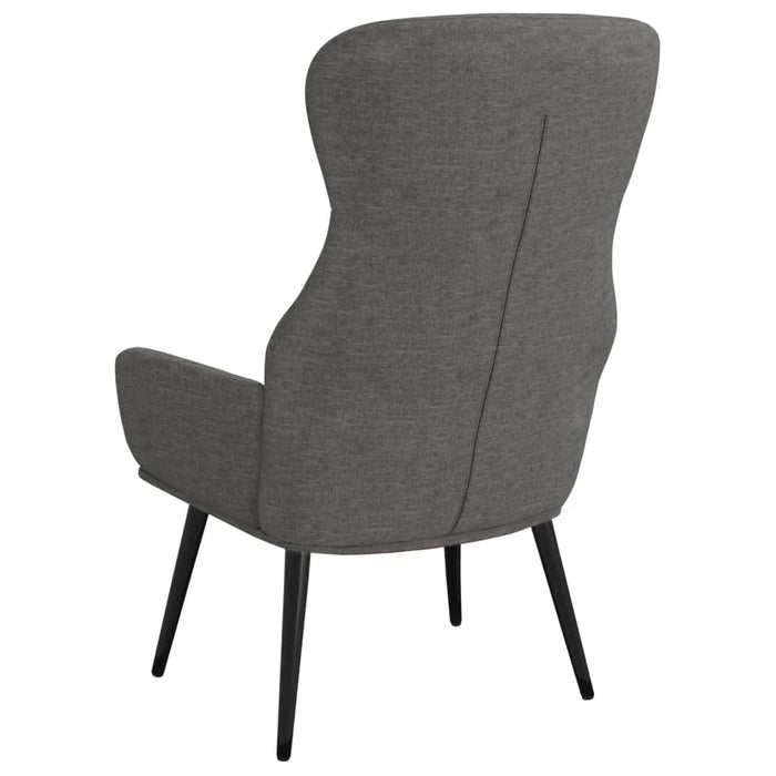 Scaun de relaxare, gri deschis, material textil - WALTI WALTI