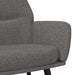Scaun de relaxare, gri deschis, material textil - WALTI WALTI