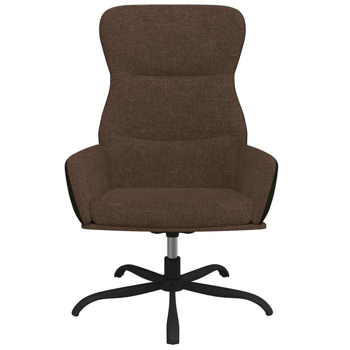 Scaun de relaxare, maro, material textil WALTI