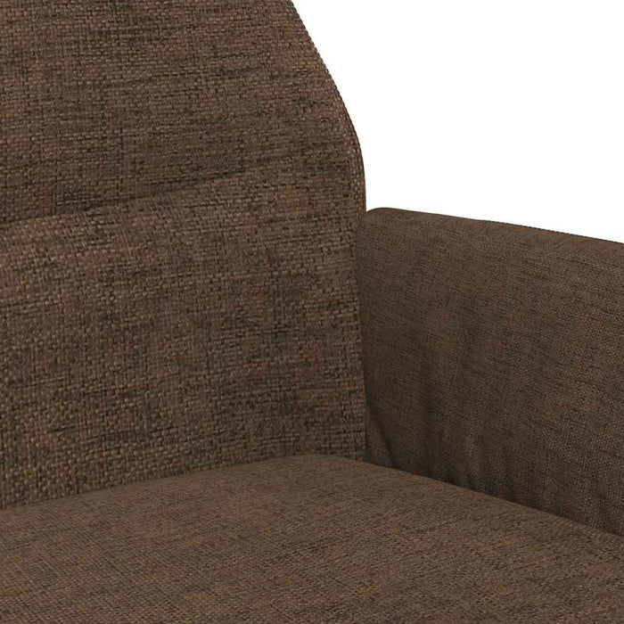 Scaun de relaxare, maro, material textil WALTI