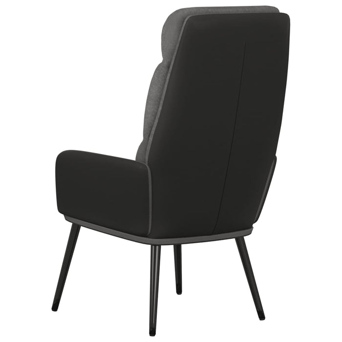 Scaun de relaxare, gri deschis, material textil - WALTI WALTI