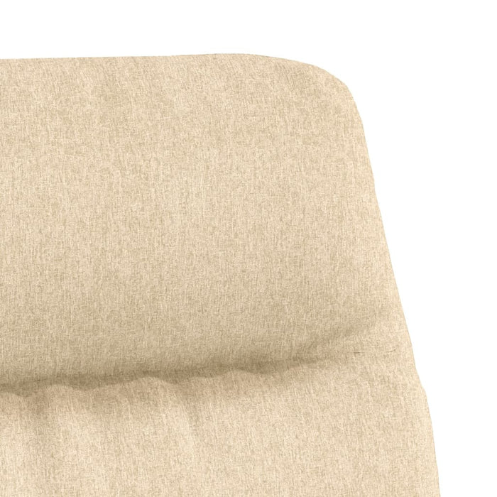 Scaun de relaxare, crem, material textil - WALTI WALTI