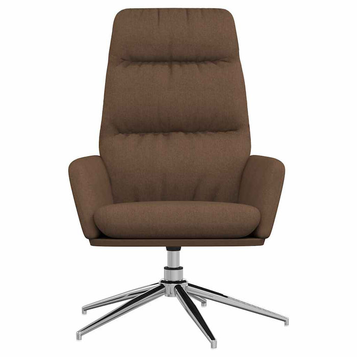 Scaun de relaxare, maro, material textil WALTI