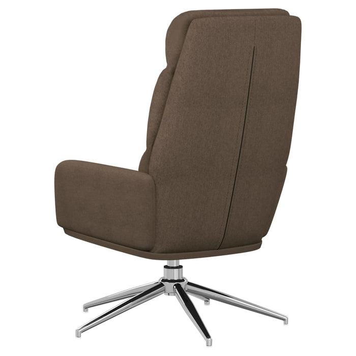 Scaun de relaxare, gri taupe, material textil WALTI