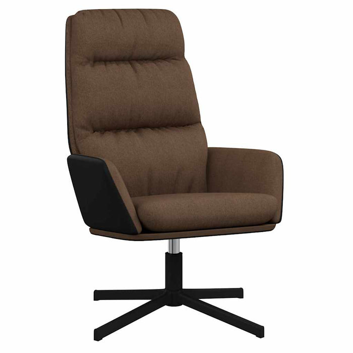Scaun de relaxare, maro, material textil WALTI