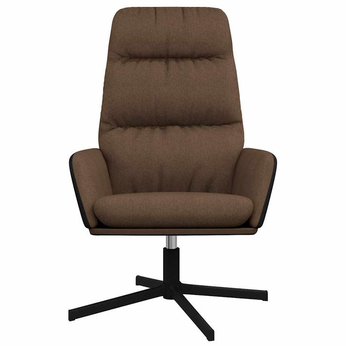 Scaun de relaxare, maro, material textil WALTI