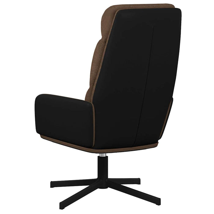 Scaun de relaxare, maro, material textil WALTI