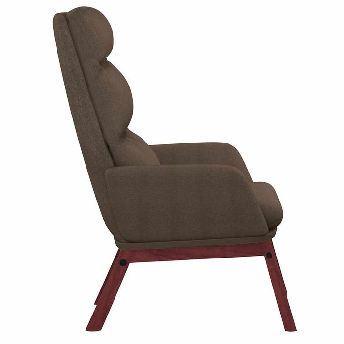 Scaun de relaxare, gri taupe, material textil WALTI
