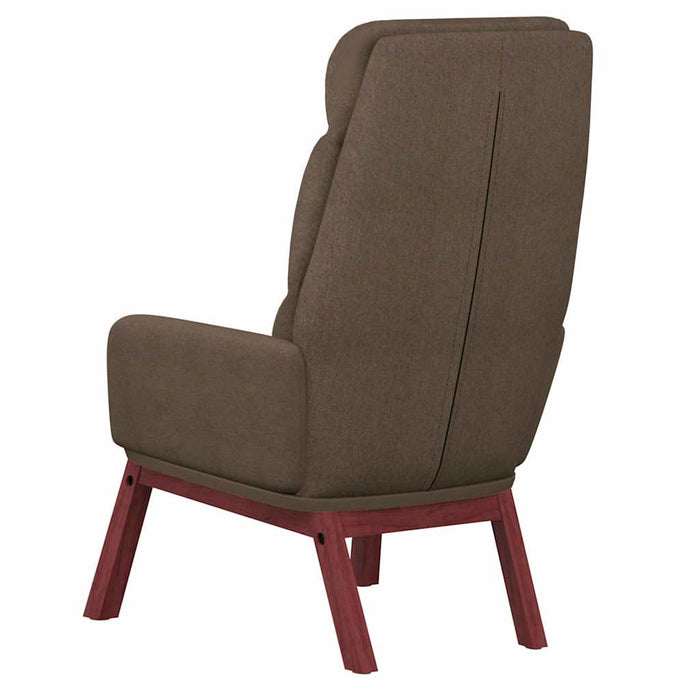 Scaun de relaxare, gri taupe, material textil WALTI