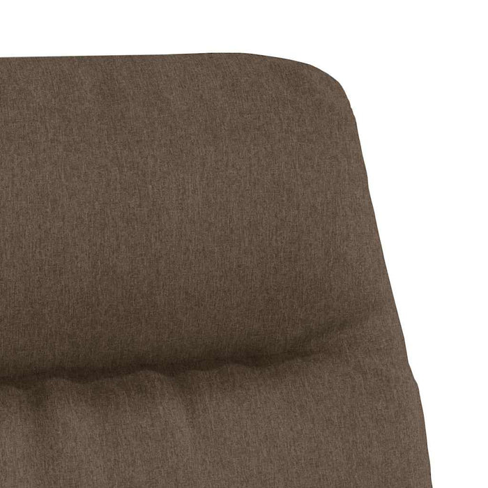 Scaun de relaxare, gri taupe, material textil WALTI